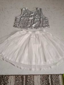 Sequin Top & Tulle Skirt Set fixed price