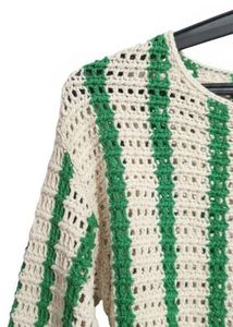 Striped Knit crochet
