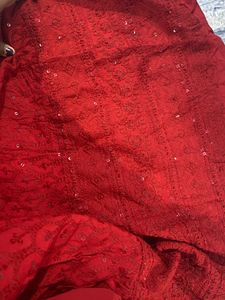 Ethnic Gown With Dupatta