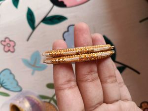 Selling Golden Metal Bangles