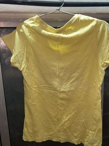 Yellow Floral Graphic T-Shirt