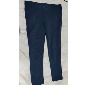 Blue Formal Pant, 34 Size Waist, 28 Length Slim Fit
