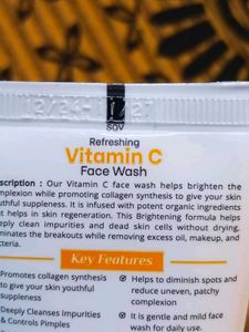 Globus Naturals Refreshing Vitamin C Face Wash