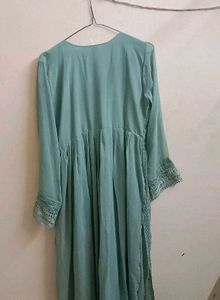 Embroidered Mirror Work Dress