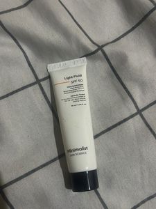 Minimalist SPF 50 Sunscreen