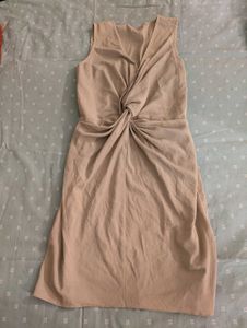 Knotted Sleeveless Dress