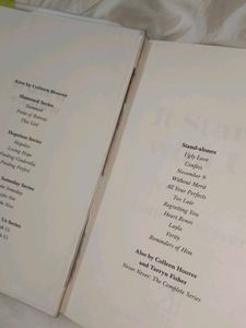 It Starts With Us Colleen Hoover Hardback