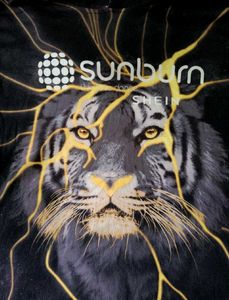 Lion Graphic Hoodie- Sunburn Edition