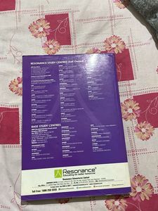Resonance- Mathematics/Maths JEE (Main + Advanced)