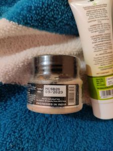 Combo Mamaearth Face Pack And Conditioner And Mcafeein Scrub