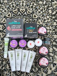 Body Scrub..Butter Lip Cleaning Balm And Face Mask