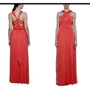 Coral Maxi Dress