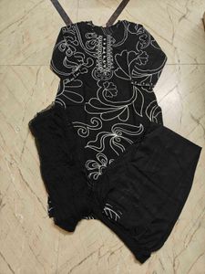 Kurta Gajji Silk With Pant N Dupatta