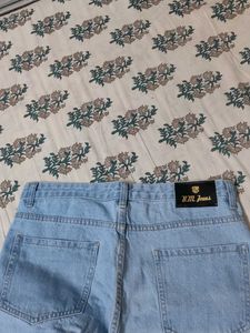 Light Wash Wide Leg Jeans