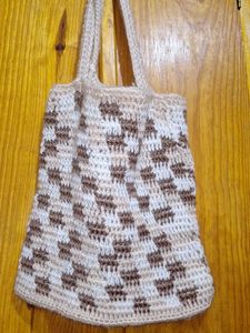 Cute Pinteresty Crochet TOTE BAG