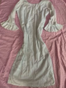 Daily/Festive Wear Kurta With Flared Sleeves