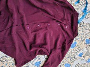New Party&#39; Wear Stylish Purple Top In Xl Size