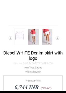 Diesel Mini Skirt 😍authentic