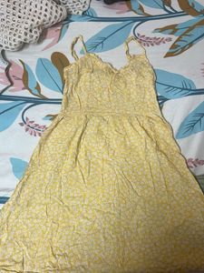 Floral Yellow Sundress