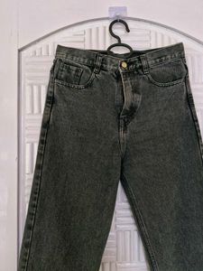 Dark Gray Baggy Jeans