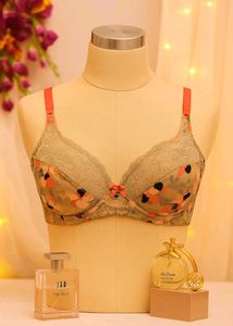 🇳🇿💫 Elegant Print Imported Non Paded Bra