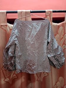 Checked Top