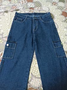 Blue Denim Cargo