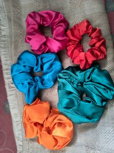 Satin Scrunchie Bundle