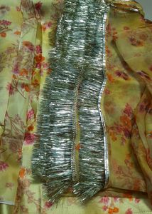 Rajputi Poshak Fabric With Odhani