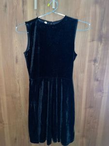 Black Velvet Dress