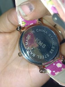 Floral Wrist Watch