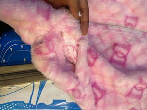 Pink Fuzzy Zip-Up Jacket