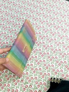 🌈Vibrant Rainbow Shimmer Clutch ₹450 only! ✨👛