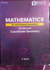 Co Odinate Geomtery And Algebra Maths JEE Books