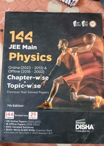 Jee Mains Pyq (144 Disha) New Edition