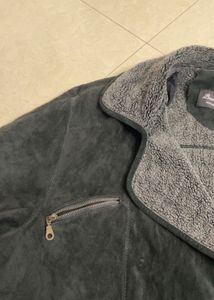 Vintage Suede Long Coat