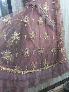 Heavy Saree Gown