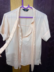 Trendy Peach Stylish Shirt