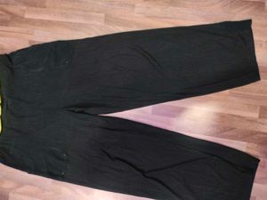 Yellow Top &amp; Black Pants Set