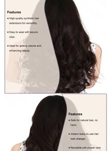 New Hair Extension Natural Black