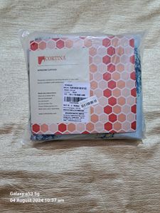 Cortina Turquoise Printed Curtains