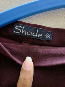 Purple Pencil Skirt
