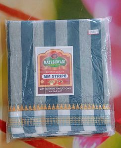 Maheshwari handloom pure cotton dhoti jode