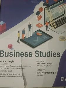 business studies class 11 rk singla