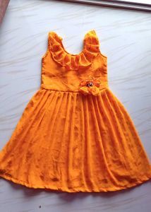 Haldi Dress For Kid🧡