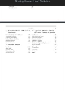 NURSING RESEARCH AND STATISTICS