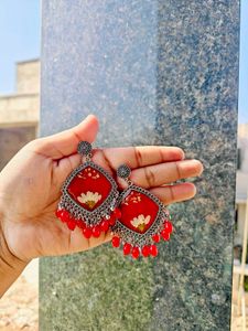 Pretty Red Earrings 🤌🏻