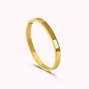 Gold bracelet Bangle Anti Tarnish Glossy Finish
