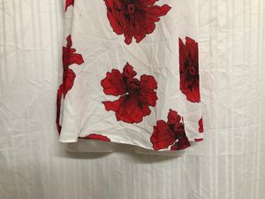 Dotti Red Flower Printed Top