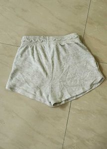 Grey Casual Shorts